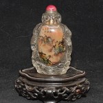 Antike feine Snuff Bottle mit Landschaften